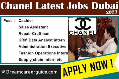 careers at chanel|chanel career opportunities.